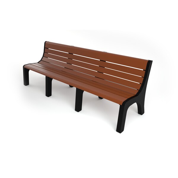 Frog Furnishings Brown 8' Newport Bench PB 8BRONEW - main